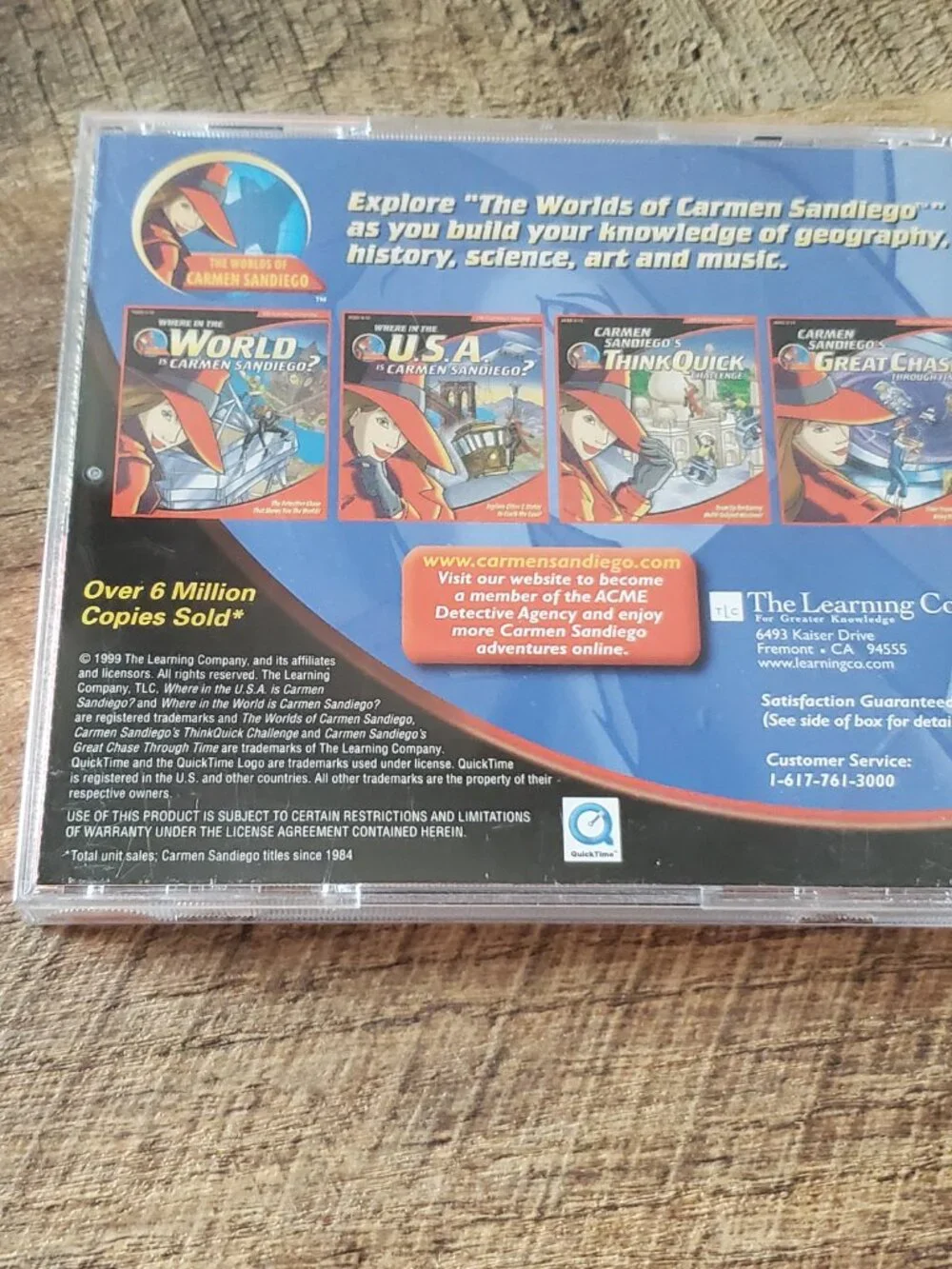 Vintage Game: Carmen Sandiego PC Game